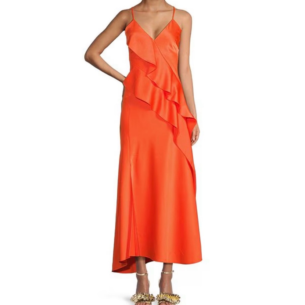 Gianni Bini Ruffle Maxi Dress
